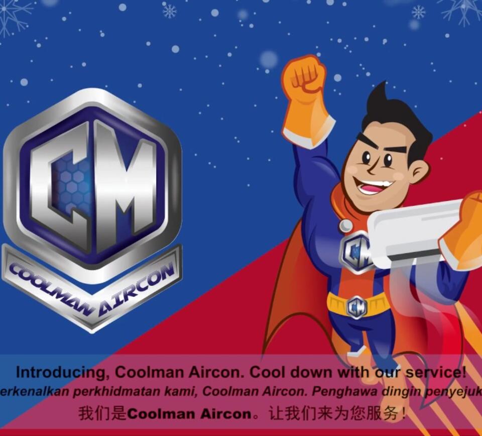 Introduction video showcasing Coolman aircon services in Singapore