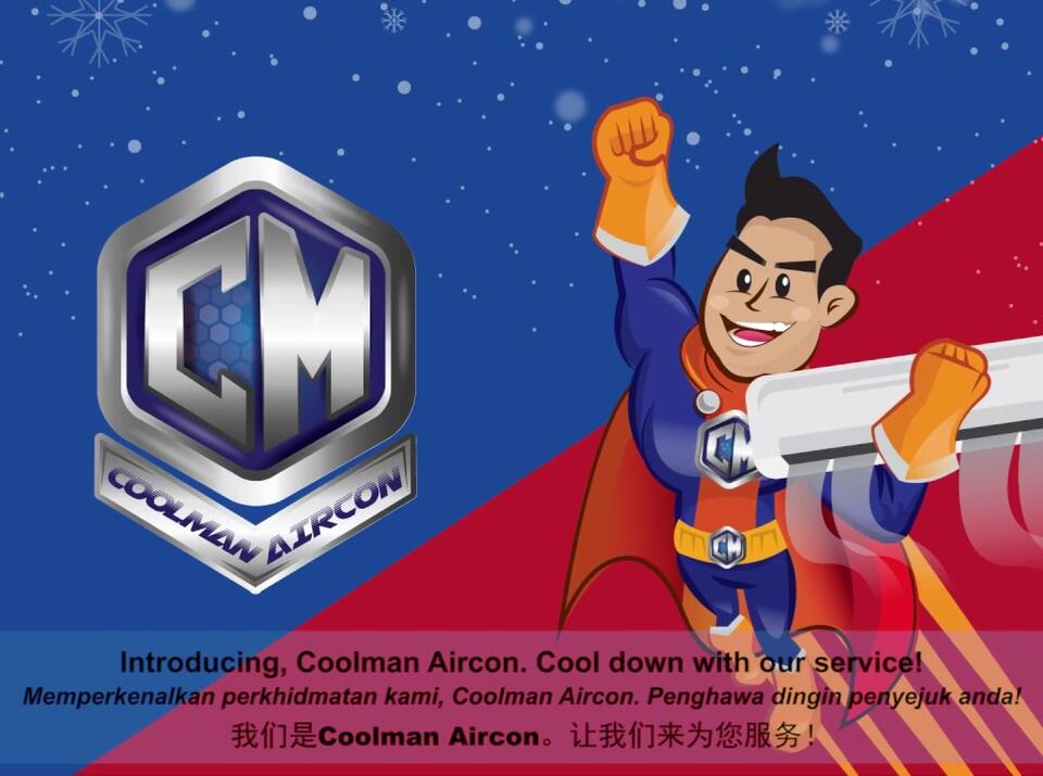 Introduction video showcasing Coolman aircon services in Singapore